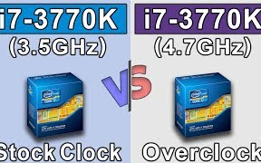 i7 3770K (默频3.5Ghz) vs i7 3770K (超频4.7Ghz)  老旗舰操一操还是有提升哒哔哩哔哩bilibili