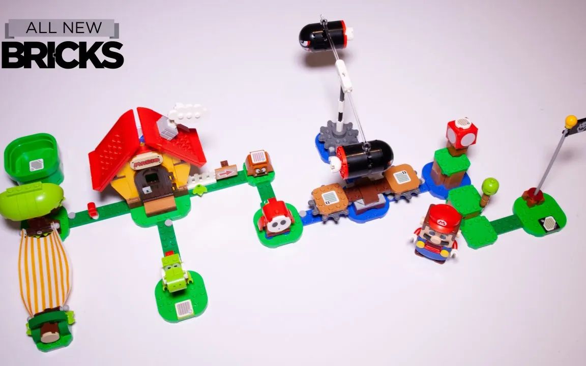 【乐高速拼】71367马里奥之家&耀西扩展套件和71366 boomer bill