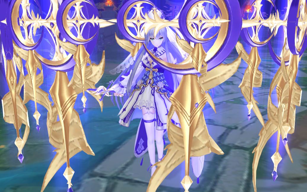 300英雄新皮肤阿尔泰尔月华幽兰300大作战贝丝花嫁模型细致转剑好看