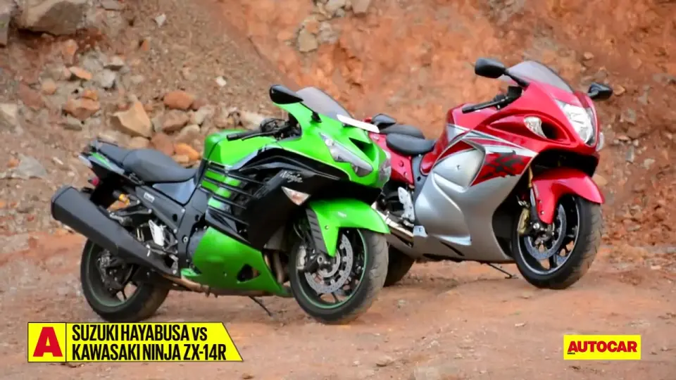 宿敌铃木隼VS川崎忍者ZX14R Suzuki Hayabusa VS Kawasaki Ninja ZX-14R 