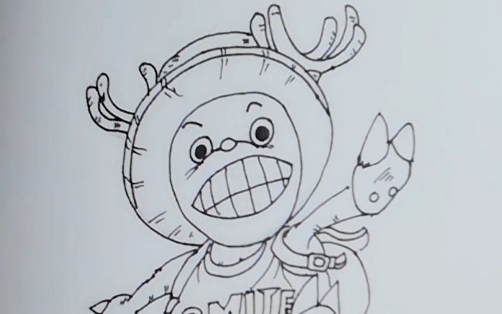 乔巴的手绘教程