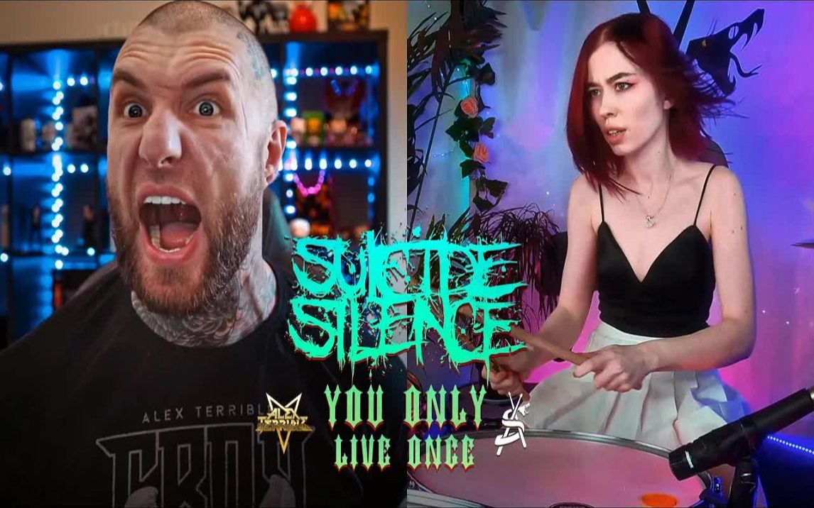 [图]Anastasia Sereda & AlexTerrible - Suicide Silence - "You Only Live Once"