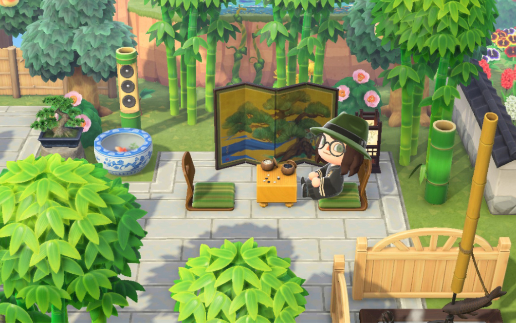 记录基本完工的动森中国风区域岛建