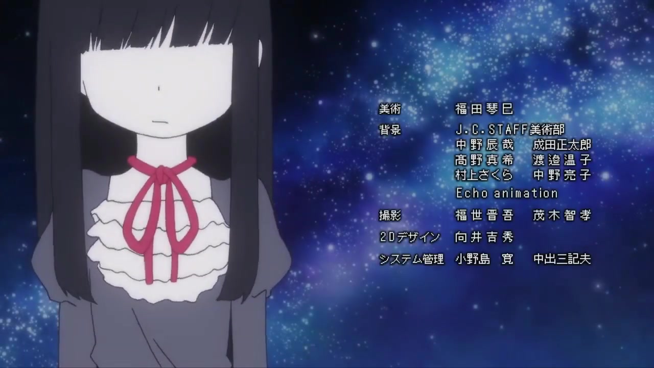 [图]高分少女 第二季 ED アンノウン・ワールドマップ unknow worldmap High Score Girl 2 Ending