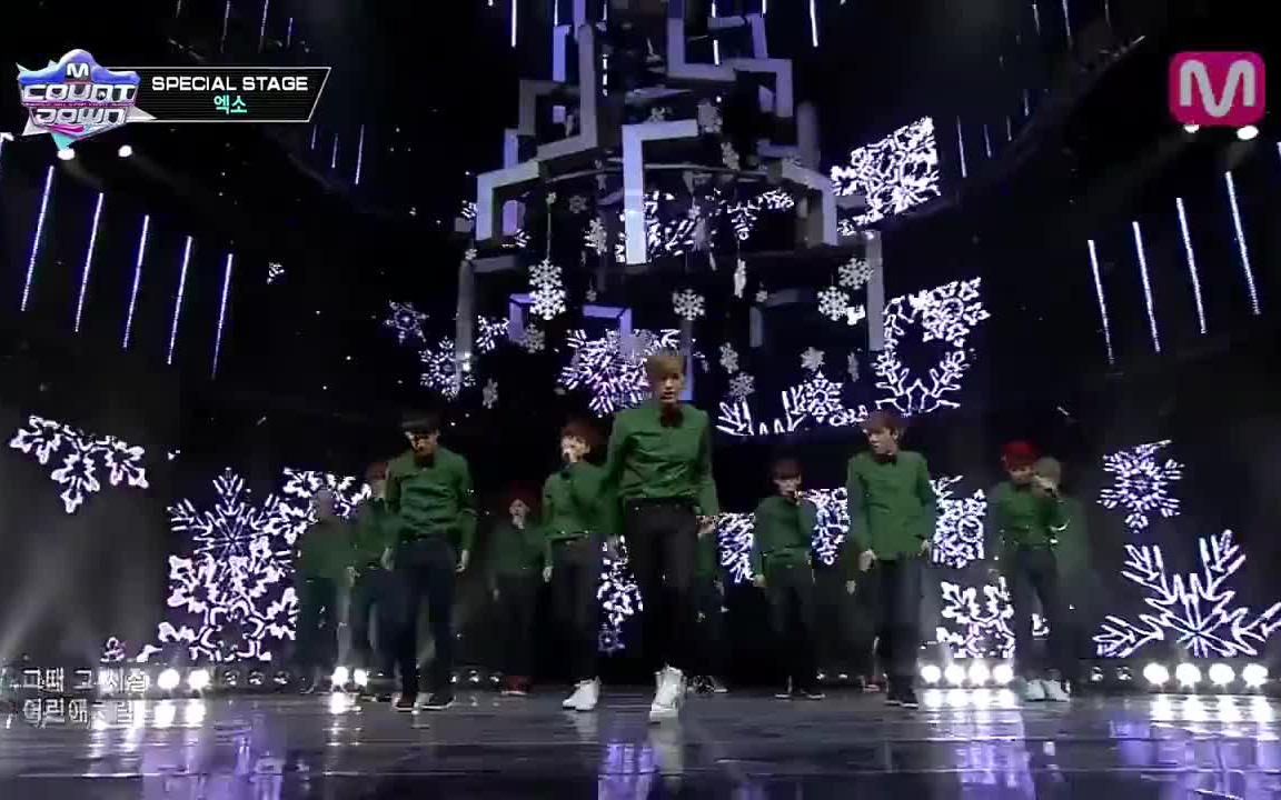 [图]EXO 'Christmas Day' M Countdown 131219