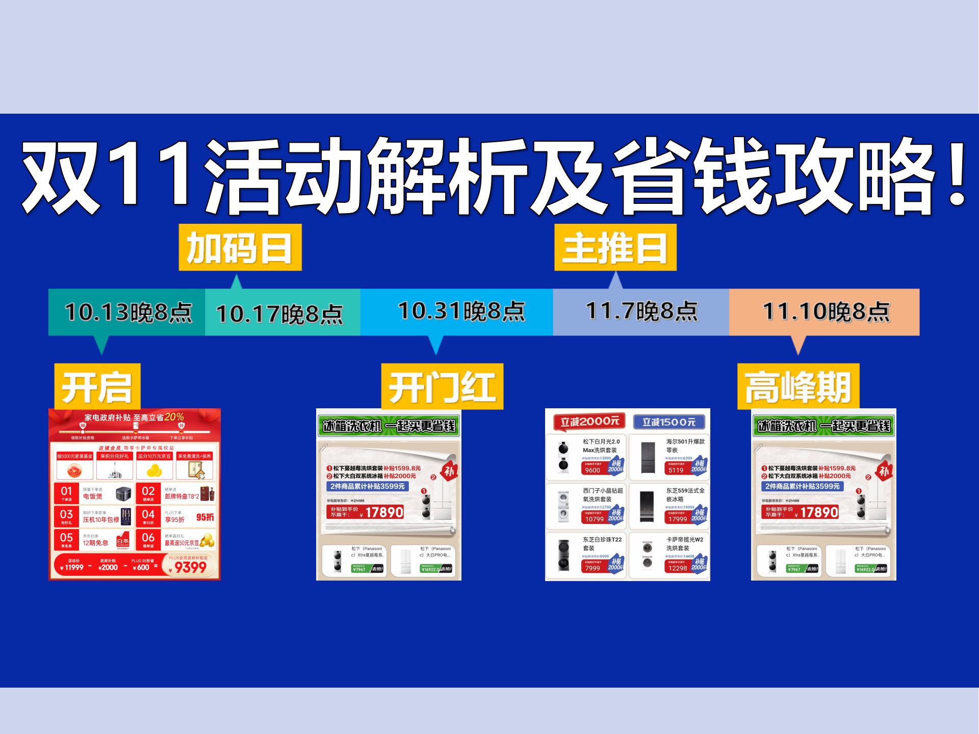 【2024年京东双11省钱攻略】2024京东双11活动力度空前!商家补贴、国补、各种优惠券叠加使用保姆级教程!哔哩哔哩bilibili