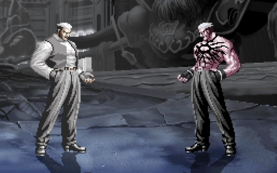 噩梦白狼 vs 大蛇龙二