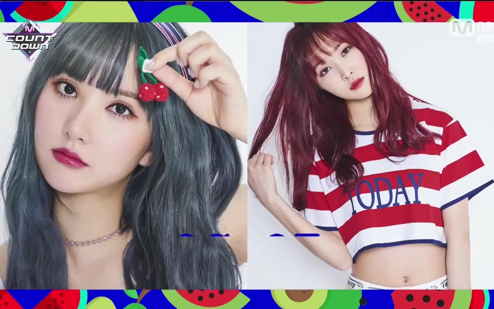 gfriend - sunny summer mcd回归舞台 180719