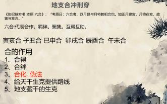 地支六合 你又学错了吗