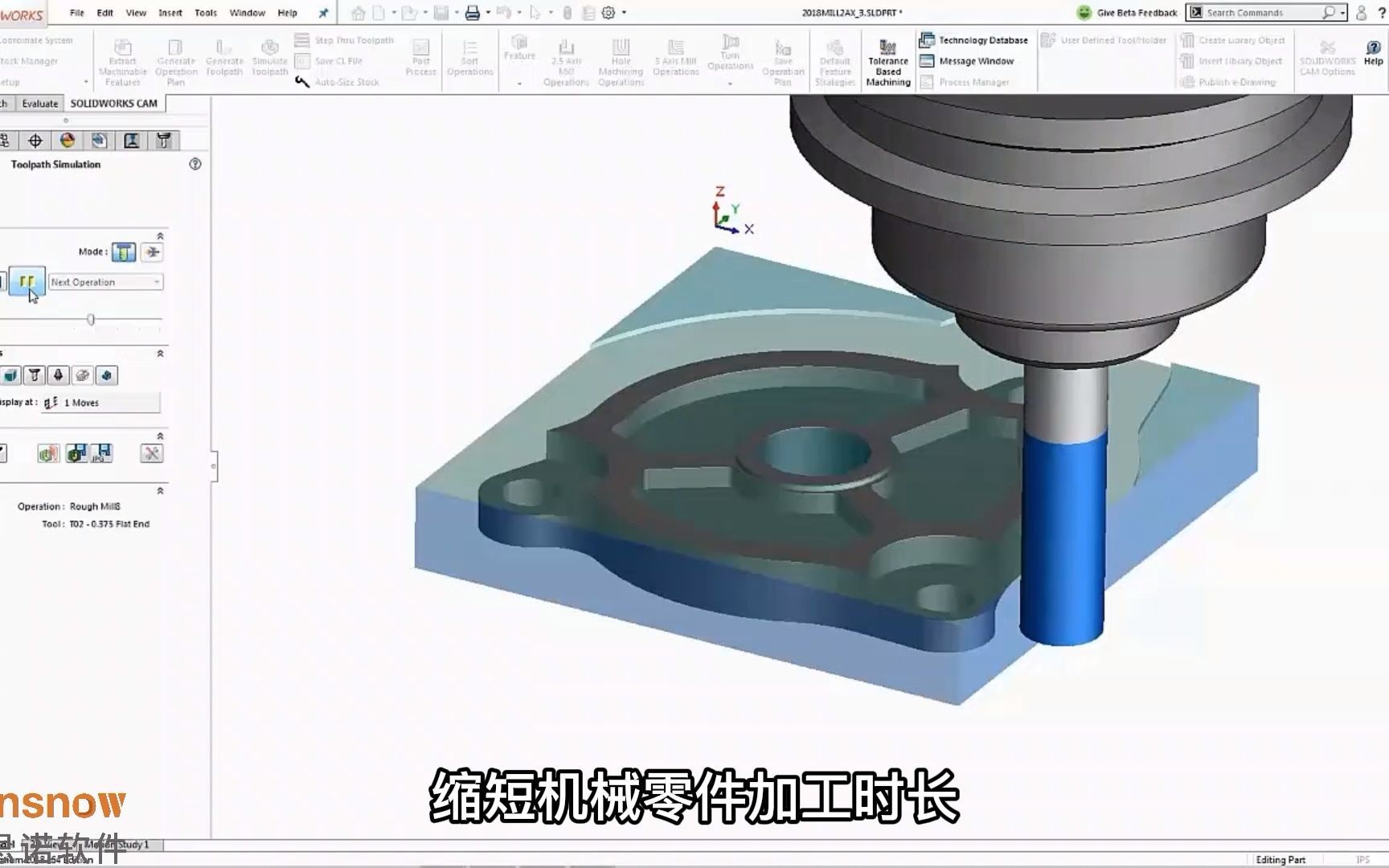 SOLIDWORKS CAM在机械设计和加工中的应用哔哩哔哩bilibili