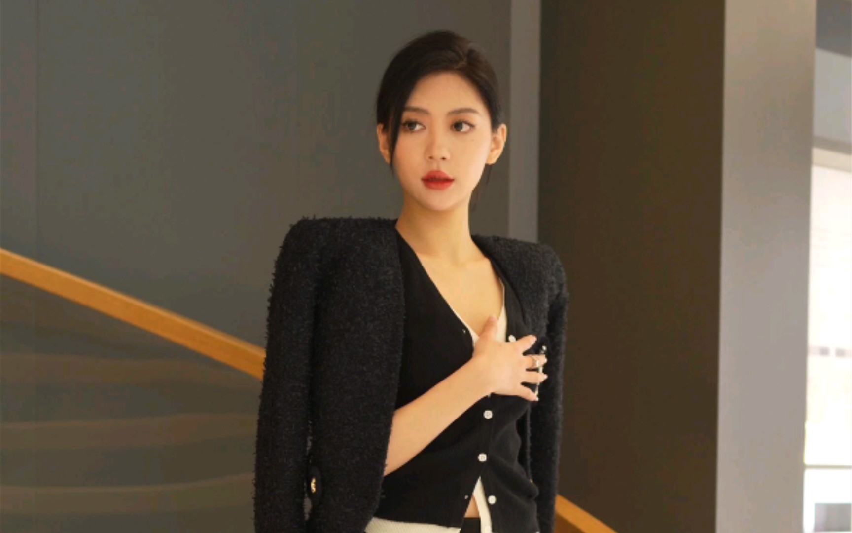 模特宋楠平面拍摄