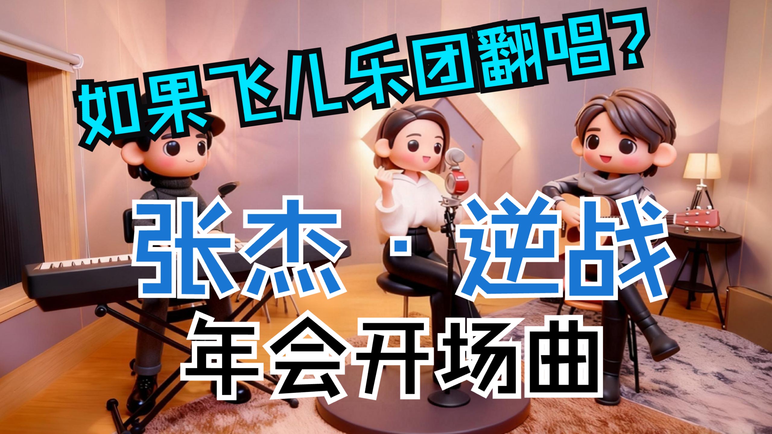 【年会歌曲】我把《逆战》改成了飞儿乐团风，这才是团队该唱的战歌