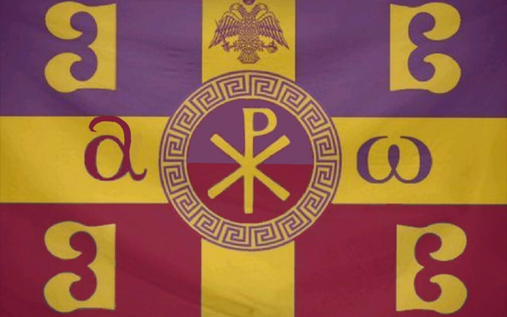 罗马帝国旗帜图案图片
