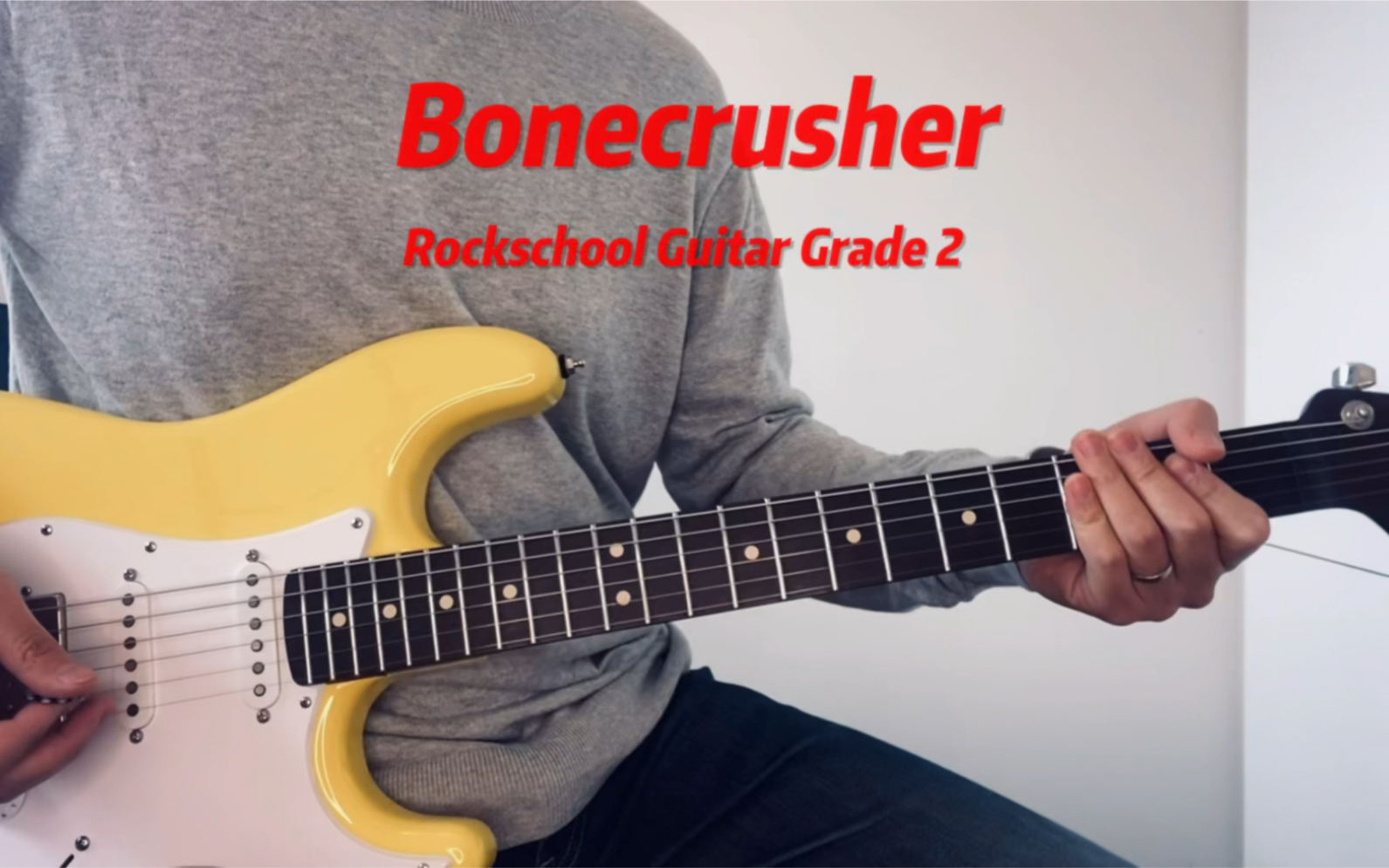 [图]Rockschool电吉他2级曲目bonecrusher演示