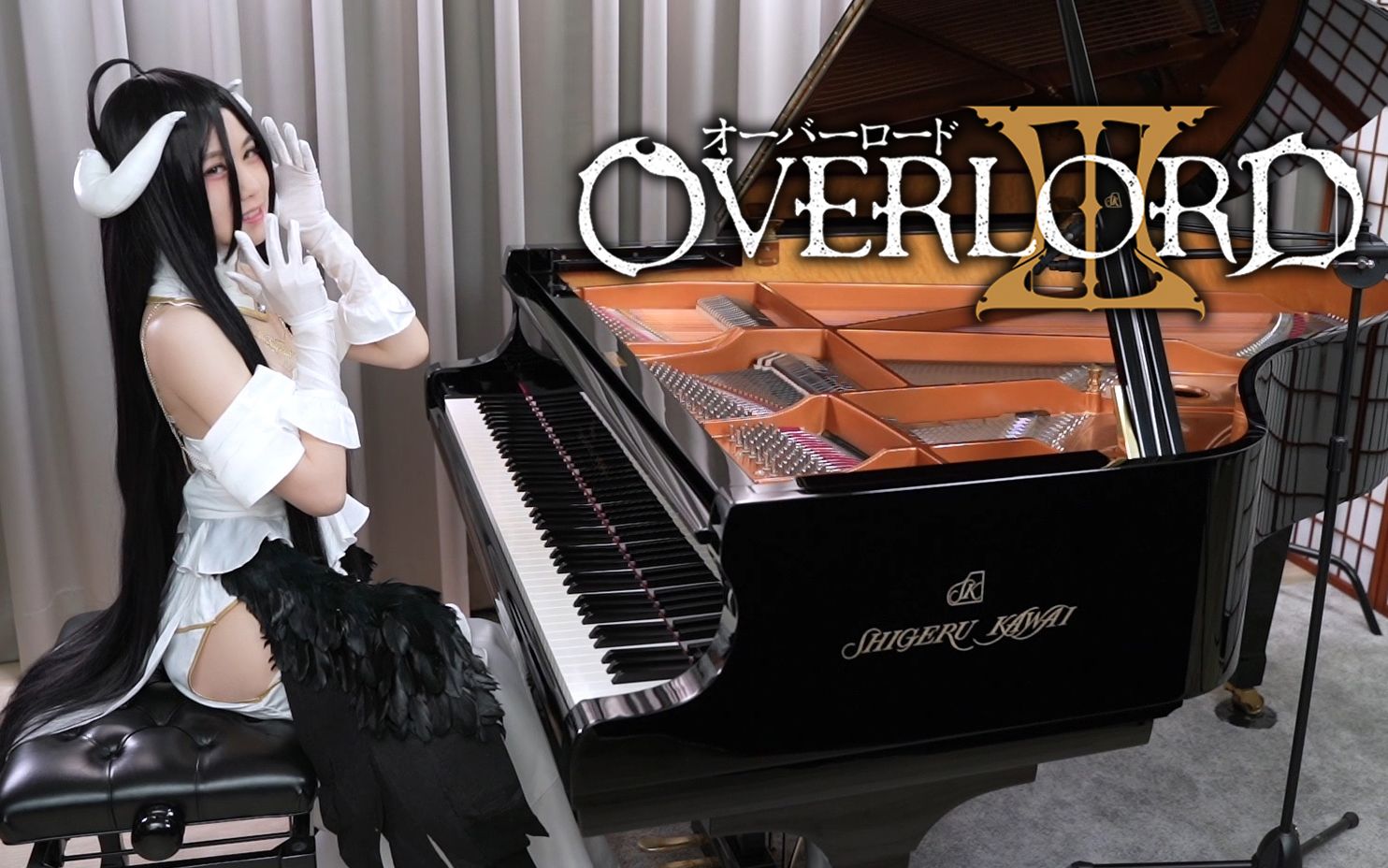 [图]OVERLORD III「VORACITY」疯狂钢琴演奏！安兹大人~~❤ Ru's Piano