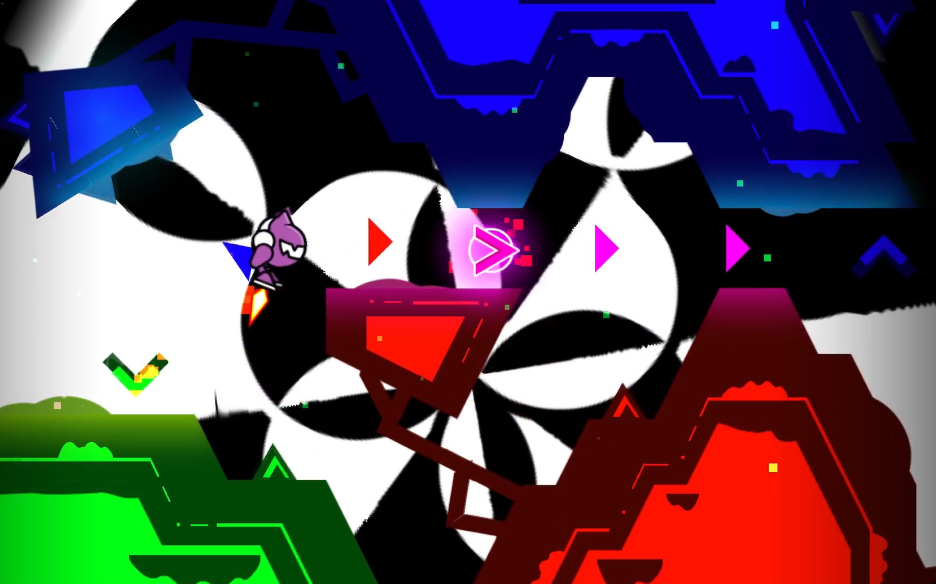 【几何冲刺】thauma (easy demon) by faun