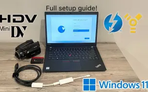 Tải video: 通过“火线”转“雷电3/USB-C”来采集磁带DV机视频