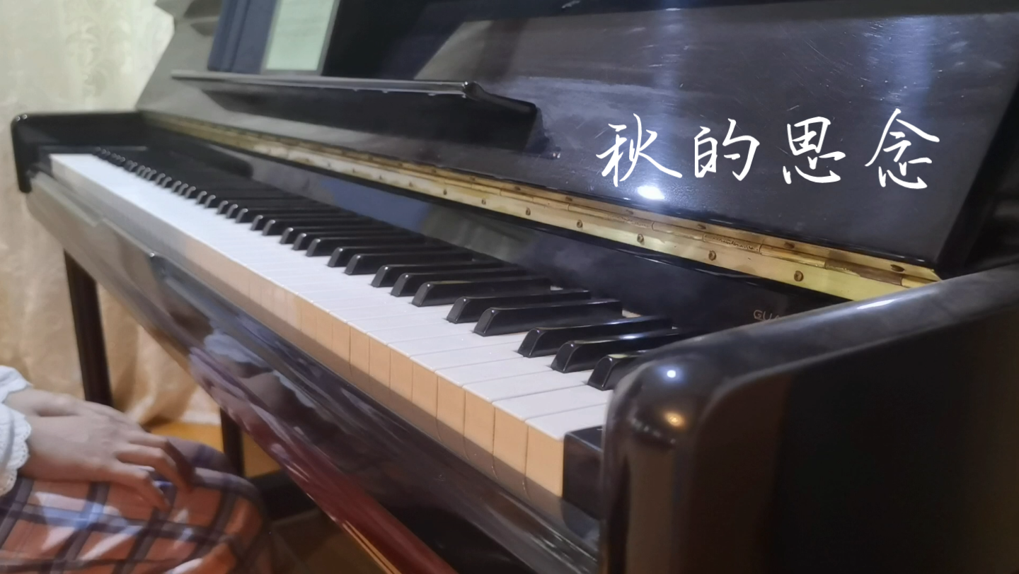 [图]一首适合伴着雨声入眠的钢琴曲——《秋的思念》