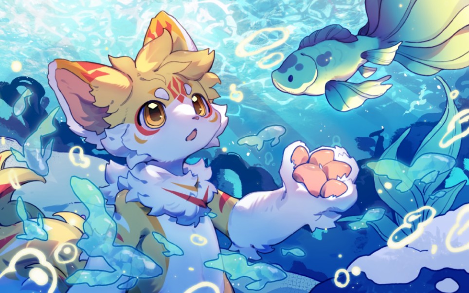 [图]【FURRY动态壁纸】海底的风景～