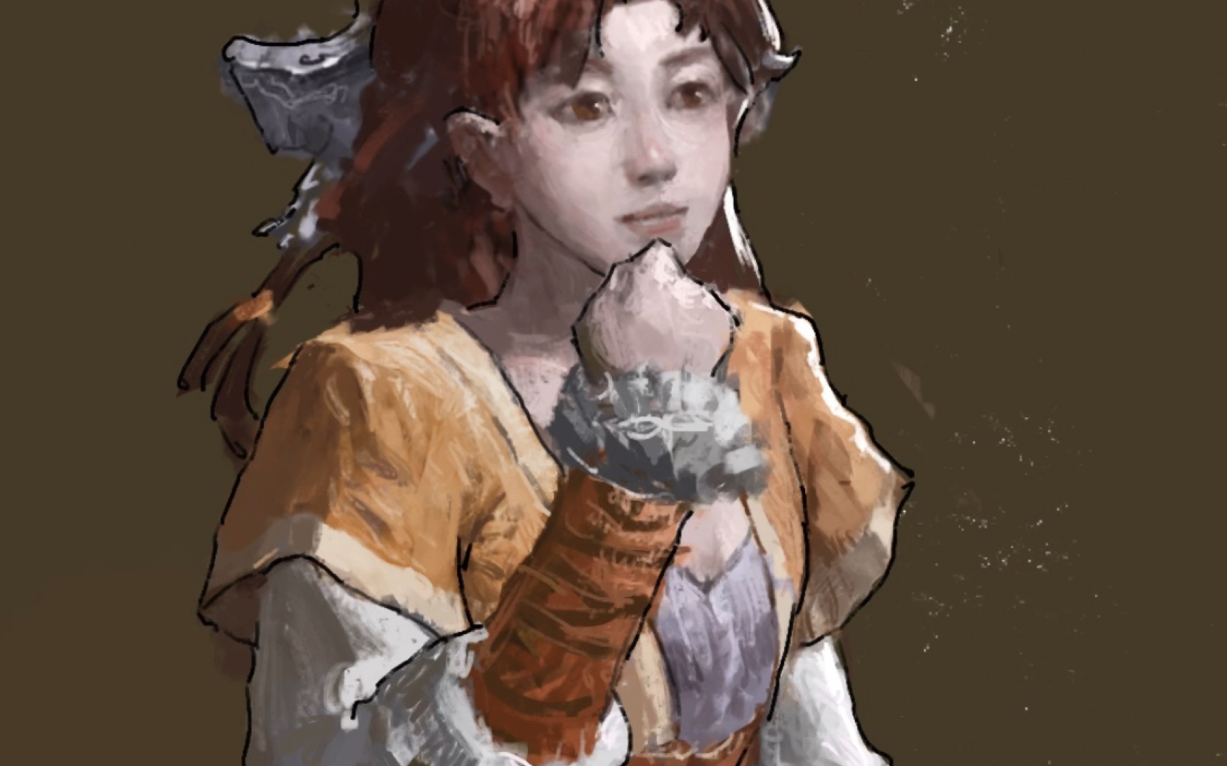 【procreate板绘】练习-雪见