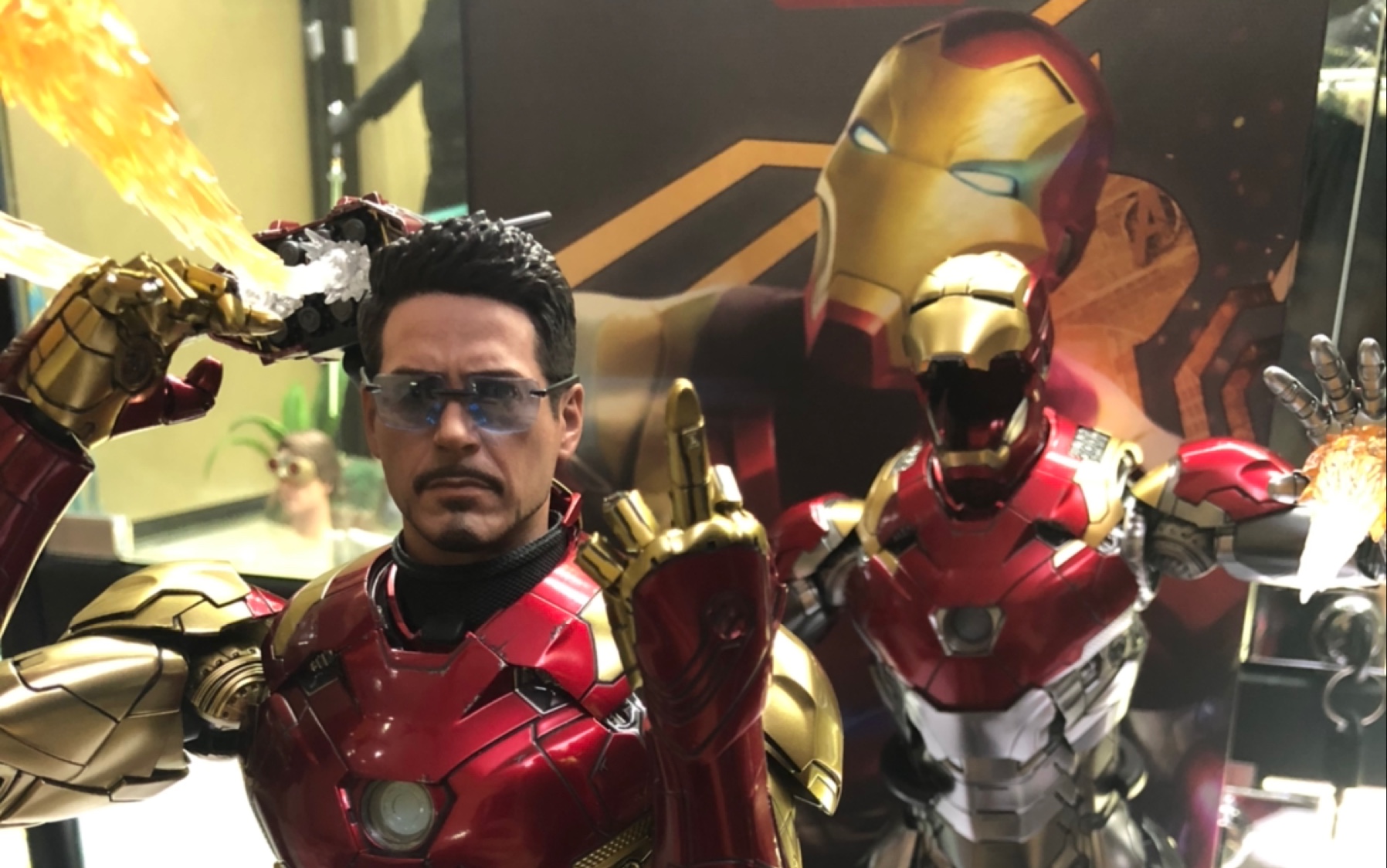 hottoys钢铁侠mk47再版 海景房塌了真香 杀手郭ht开箱测评系列_哔哩