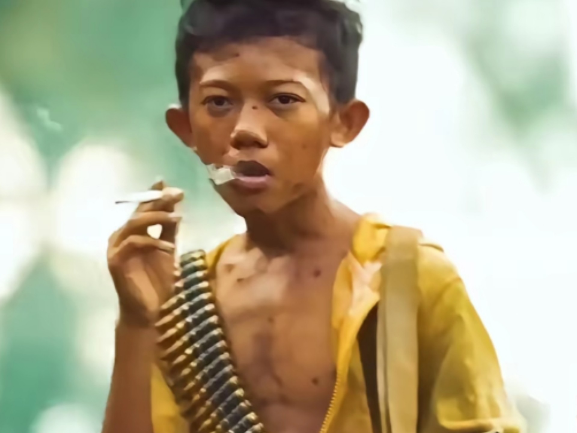 这群缅北小孩妥妥的北影教材！