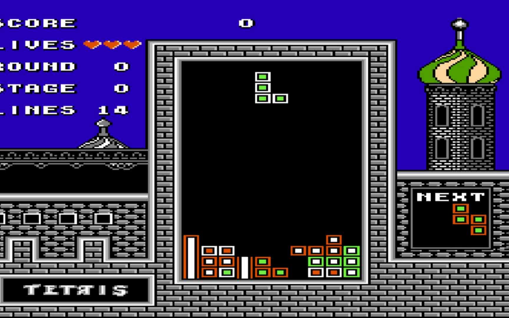 木子小驴解说《fc红白机俄罗斯方块bps版》回忆童年经典游戏系列试玩