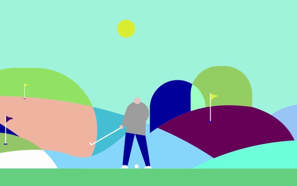 espn高尔夫mg动画广告