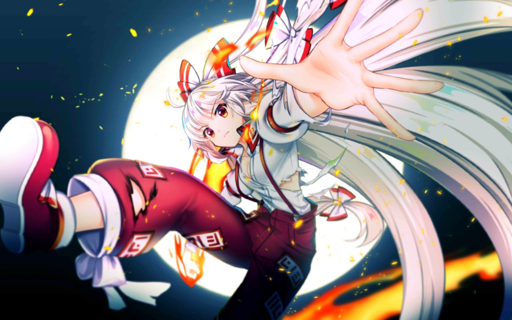东方归言录 白银之风 mv妹红 符卡动画