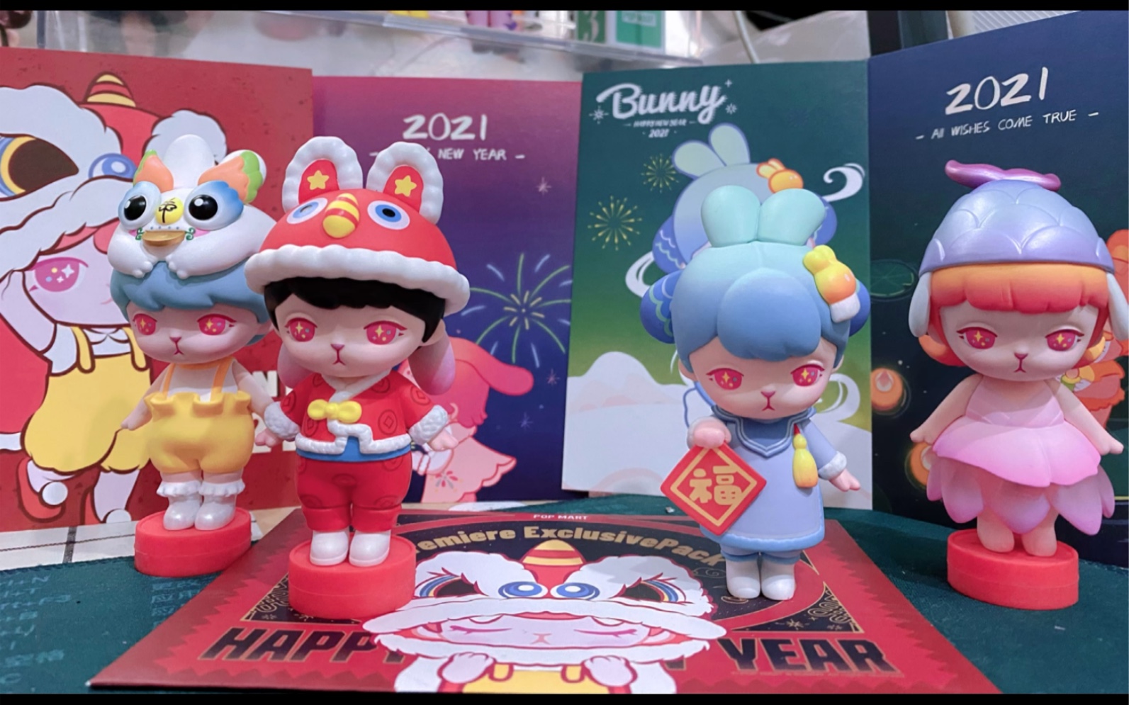 【泡泡玛特·拆盲盒】bunny恭贺新禧系列拆盒_哔哩哔哩 (゜-゜)つロ