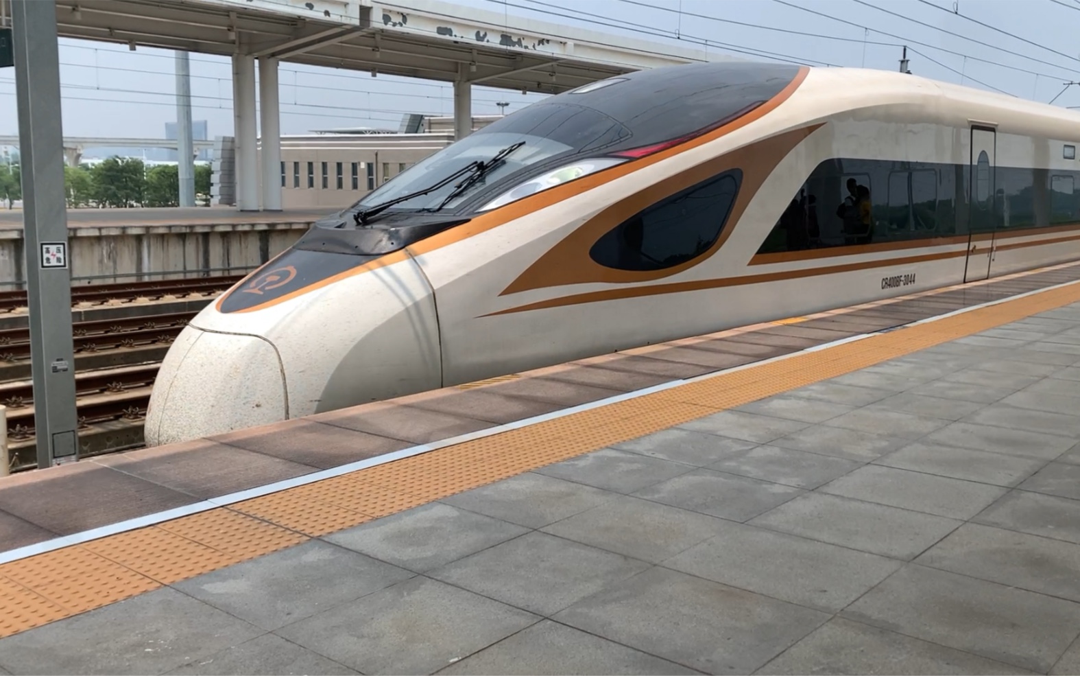 端午车,d5603,改由cr400bf运行,芜湖南进站