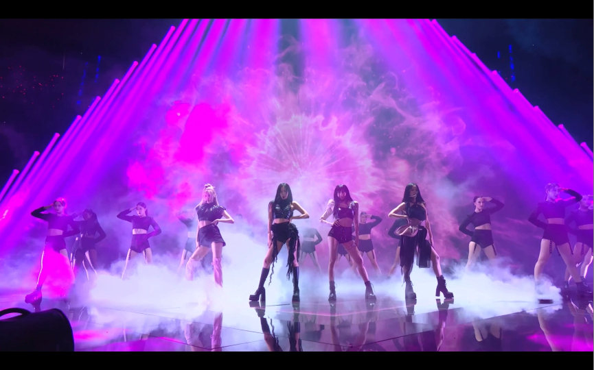 blackpink pink venom美国场,绝美现场之一