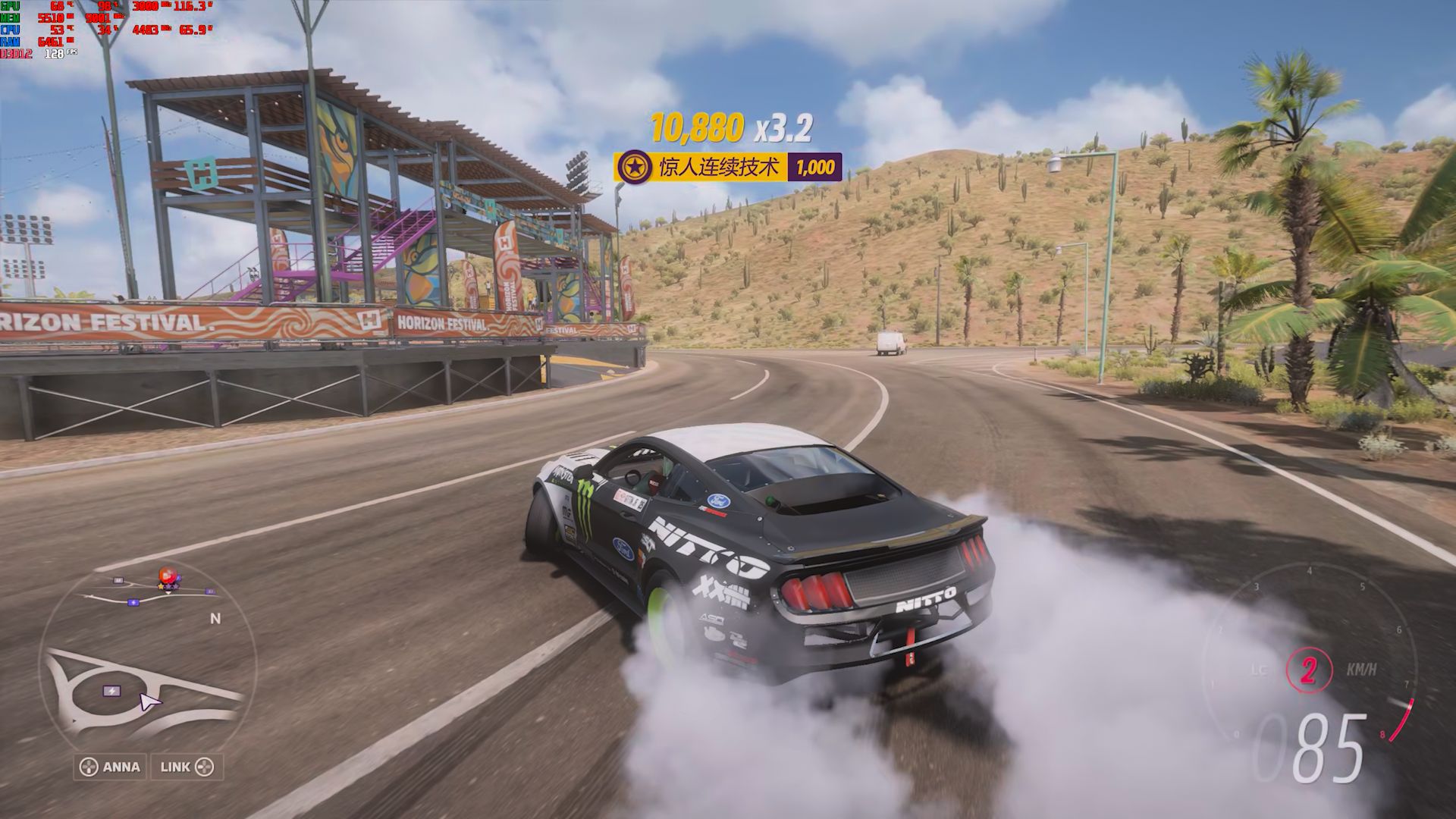 【地平线5】第一次尝试漂移,是这样漂的吗?