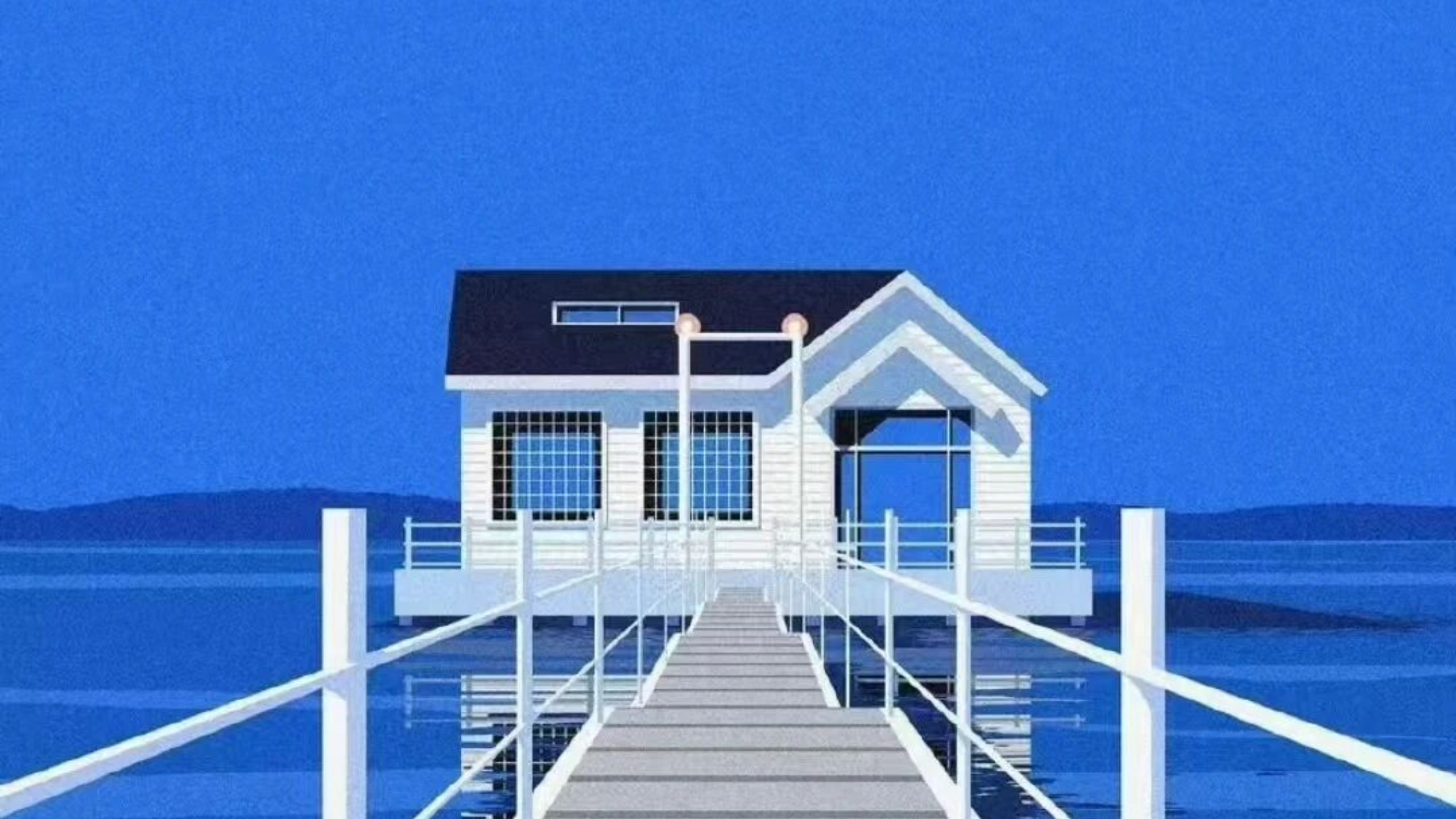 插画师笔下的几何之美