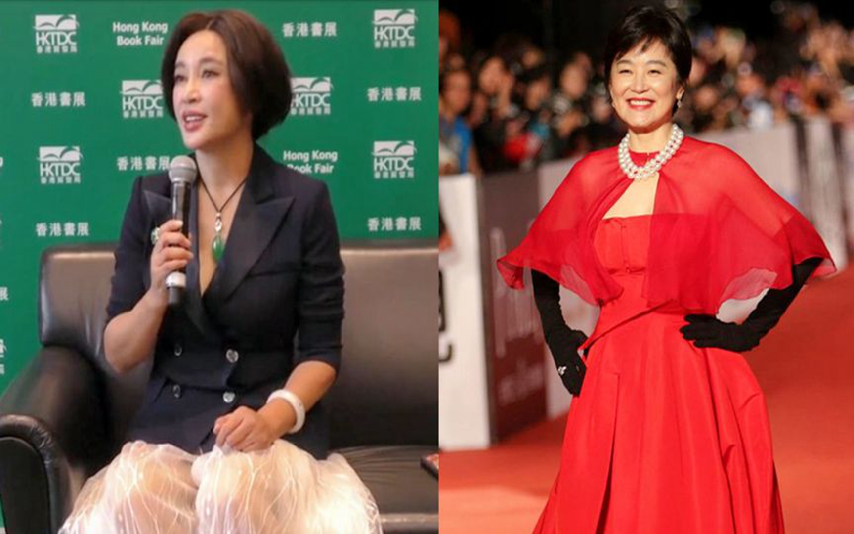 女明星早年颜值对比,刘晓庆林青霞同台比美,从年轻一直输到了老