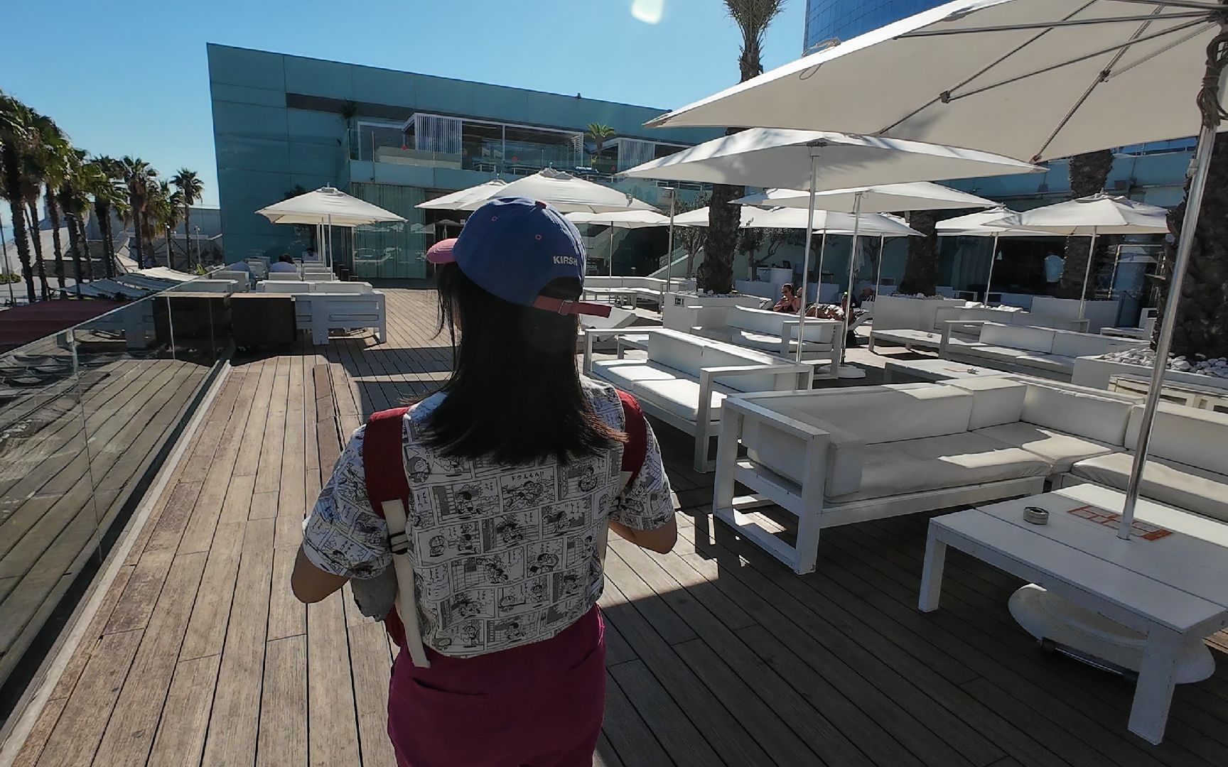 巴塞罗那 w酒店 露天吧台 西班牙