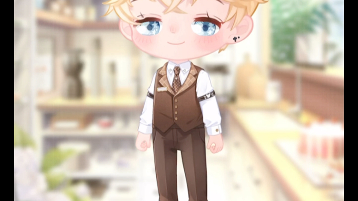 恋与制作人官方六一儿童节奇妙咖啡厅q版事件录屏周棋洛蜂蜜小熊呜呜