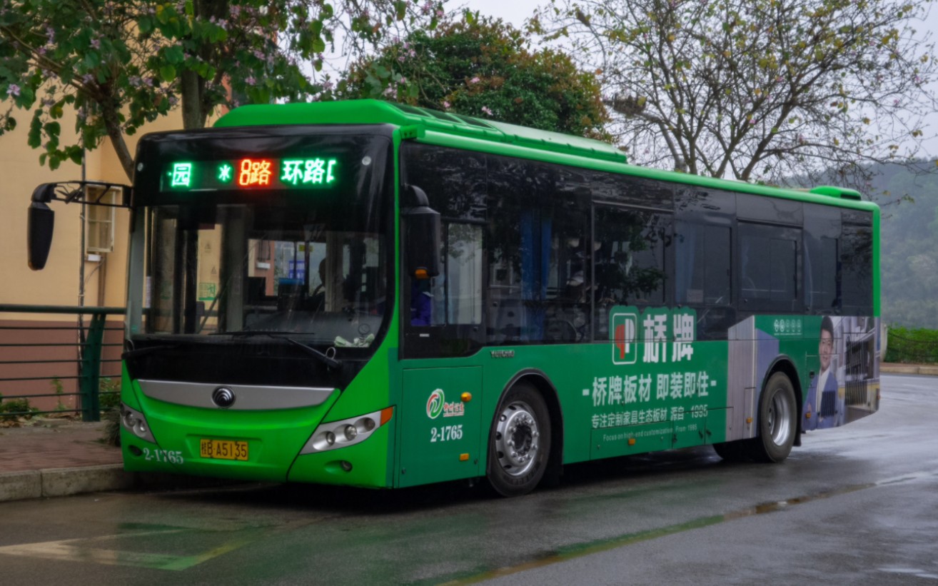 【pov】桂柳独静·山岚盈江 柳州公交8路「东环路口63三门江森林