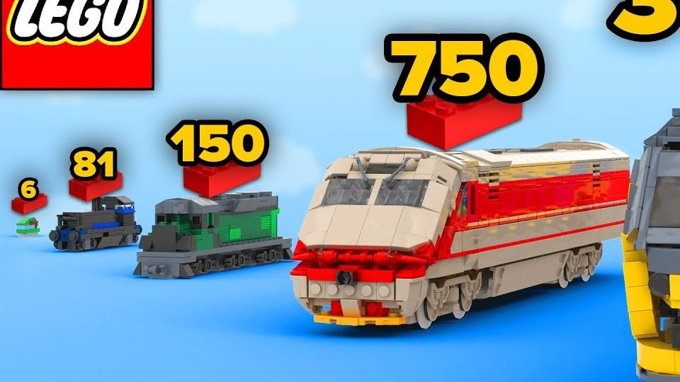 6颗粒迷你至3100颗粒巨兽横评|史诗级收藏图鉴