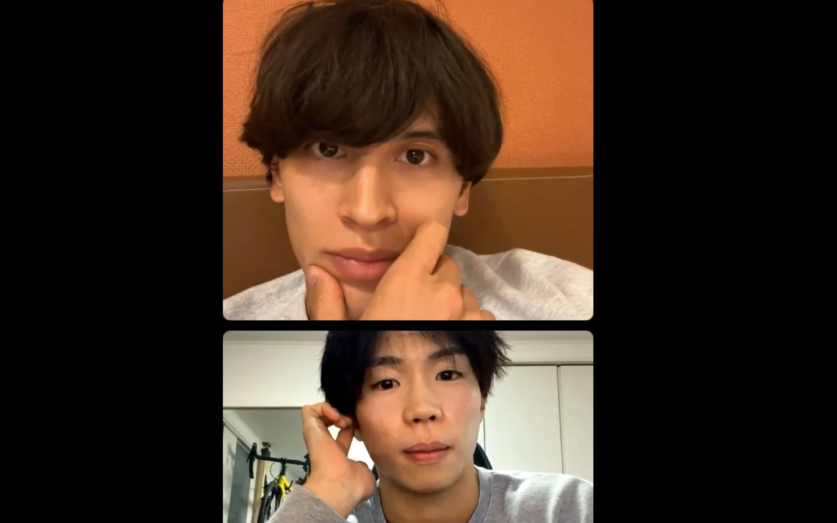 梶原飒&才川コージ 联合instagram直播 2023年11月1日