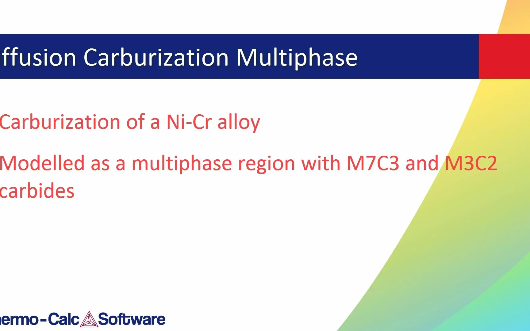 [图]Thermo-Calc热力学计算软件D_07_Diffusion_Carburization_Multiphase