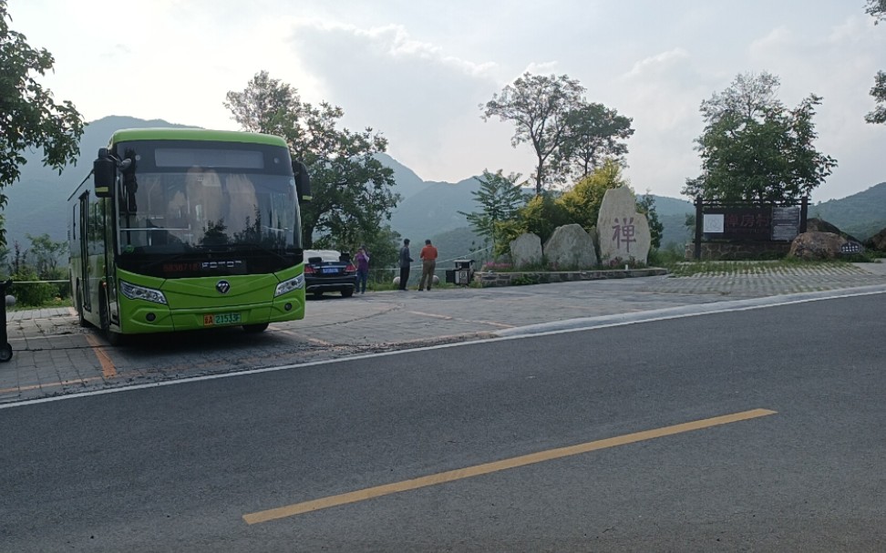 肖丽君报站 北京公交m35路 (丁家滩→禅房村)方向 全程原声原速pov