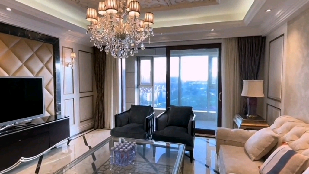 走进张庭林瑞阳夫妇上海豪宅大平层,窗外就是黄浦江,房价5000万