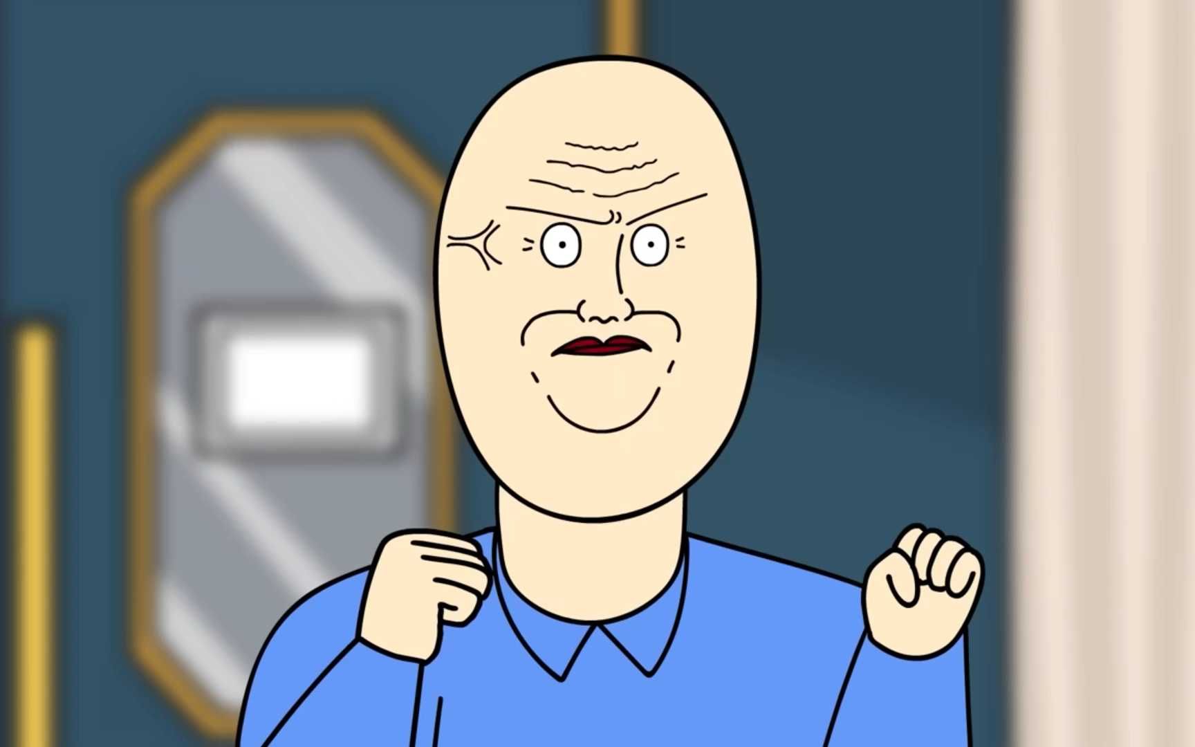 都给我让开,我要来个地中海!