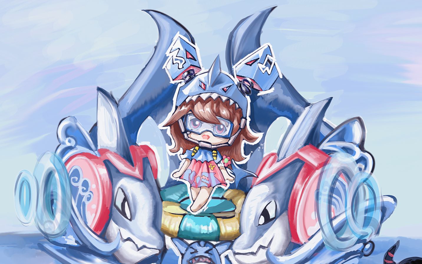 骑着鲨鱼的蔡文姬啦_哔哩哔哩_bilibili