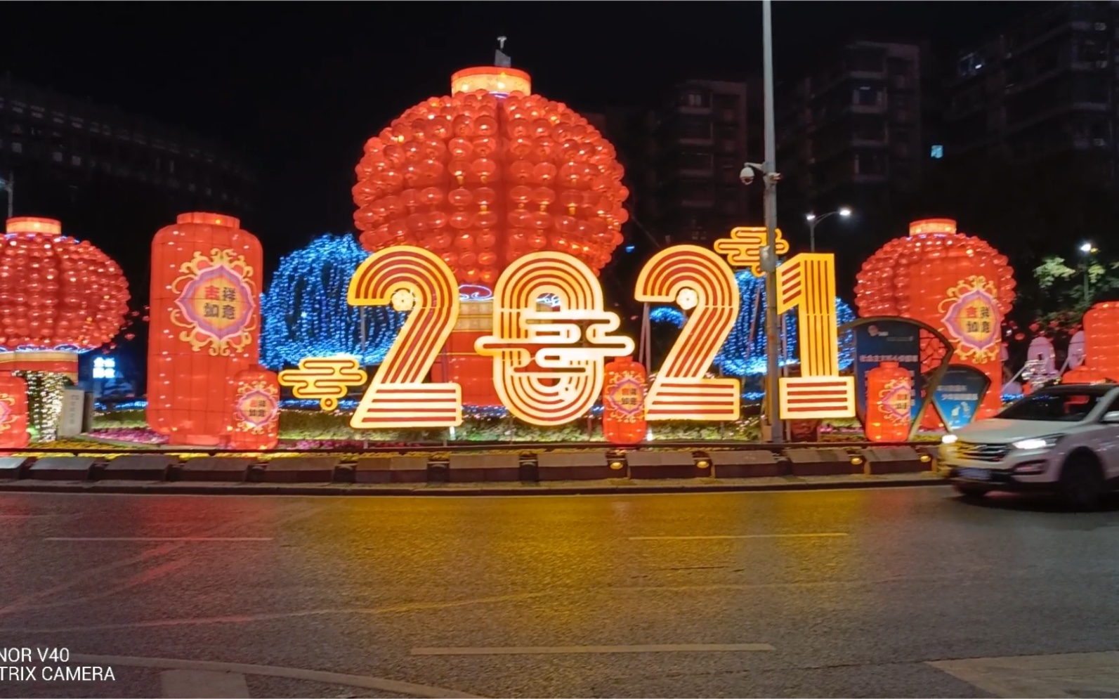 2021年重庆春节灯饰工程摄影实拍,沙坪坝三峡广场红灯笼好大_哔哩哔哩