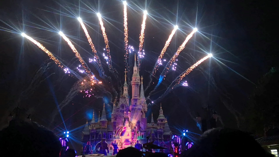 2021上海迪士尼五周年烟花秀