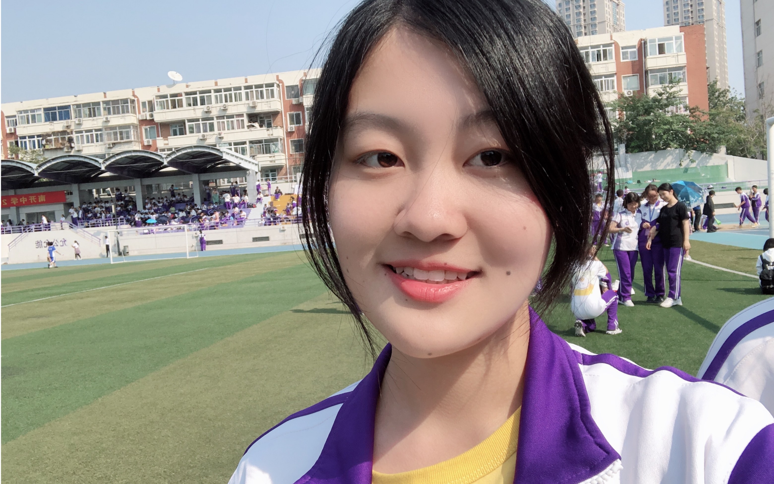 诗然的2019vlog07纪念高中最后一次运动会