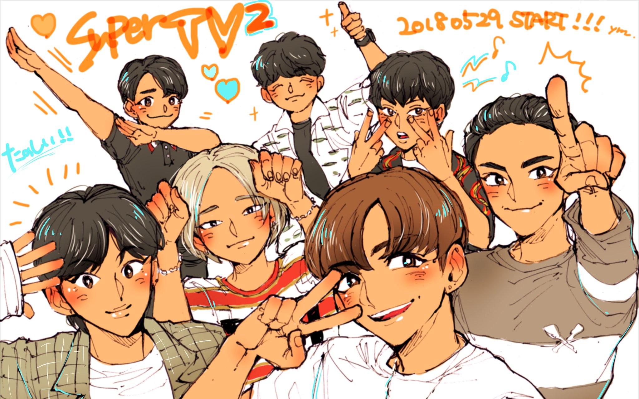 superjuniorsupertv第二季剪辑搞笑温馨片段