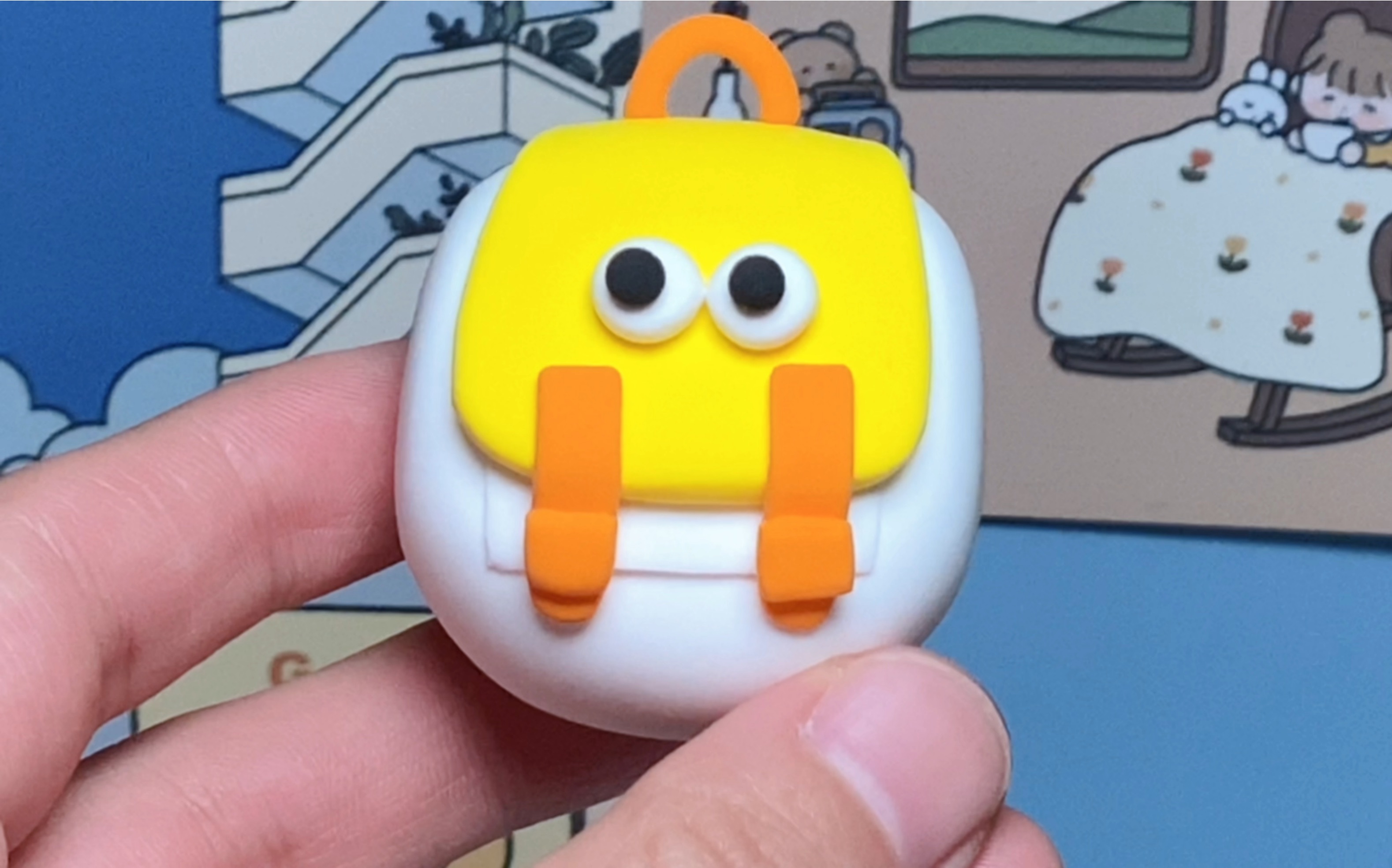 粘土教程|小书包